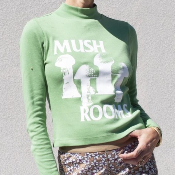 Perks and Mini Green Mushroom Tee - Picture 2 of 8